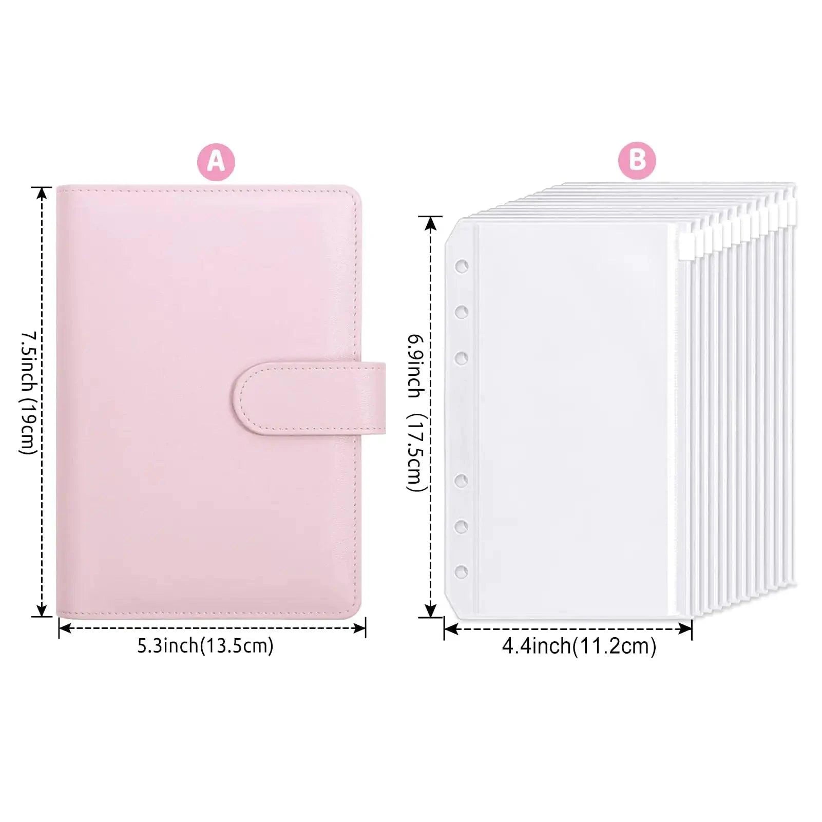 A6 Deluxe Leather Finance Organizer - MANDOTOS