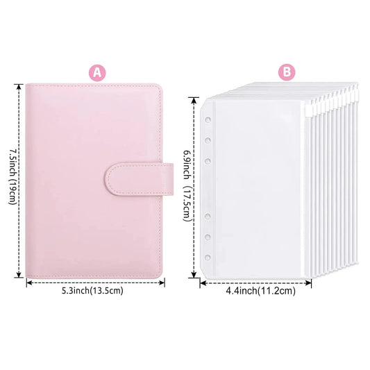 A6 Deluxe Leather Finance Organizer - MANDOTOS