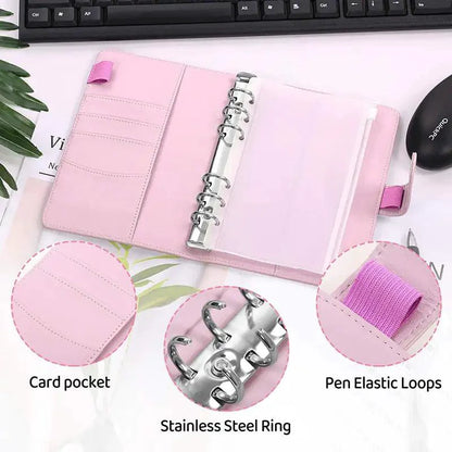 A6 Deluxe Leather Finance Organizer - MANDOTOS