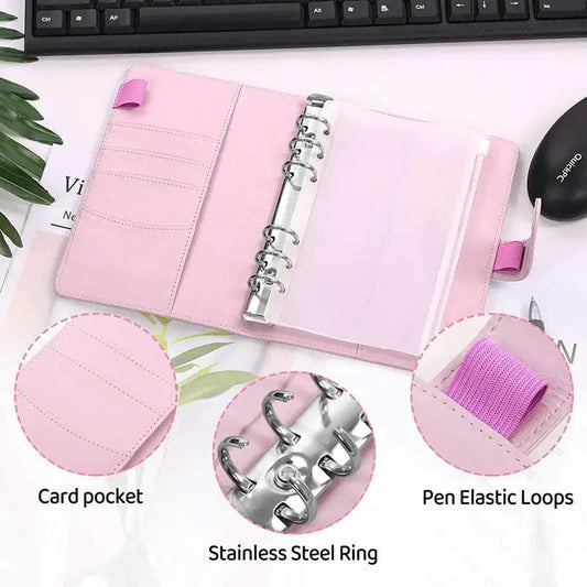 A6 Deluxe Leather Finance Organizer - MANDOTOS
