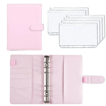 A6 Deluxe Leather Finance Organizer - MANDOTOS