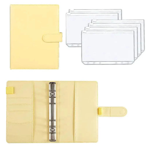 A6 Deluxe Leather Finance Organizer - MANDOTOS
