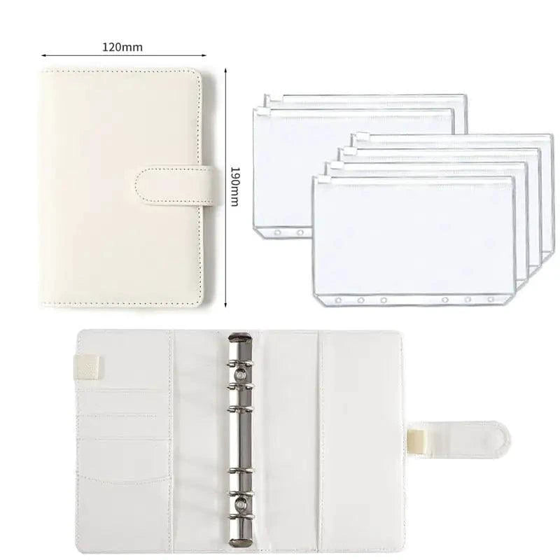 A6 Deluxe Leather Finance Organizer - MANDOTOS