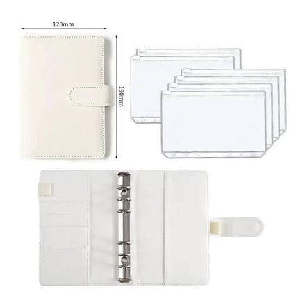 A6 Deluxe Leather Finance Organizer - MANDOTOS