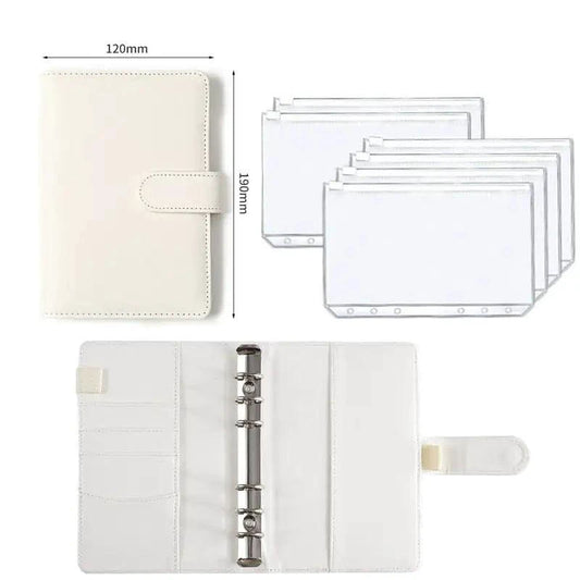 A6 Deluxe Leather Finance Organizer - MANDOTOS