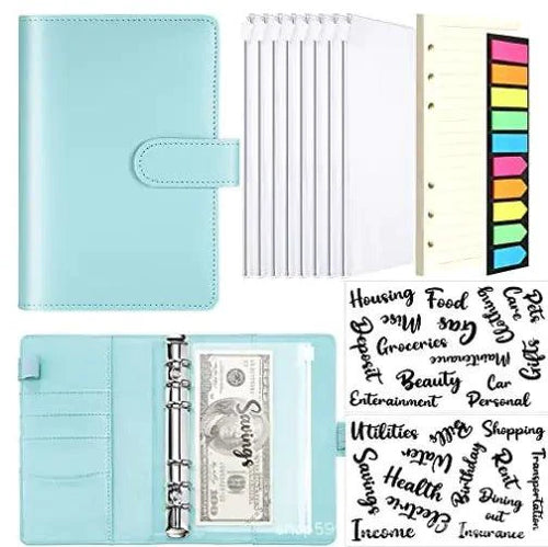 A6 Deluxe Leather Finance Organizer - MANDOTOS