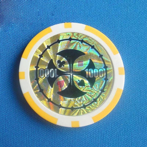 ABS Plastic High-End Two-Color Chips Poker Baccarat Game Coins - MANDOTOS