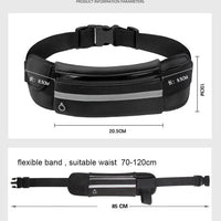 Mandotos Active Essentials waist bag with adjustable strap and multiple compartments for convenient storage.