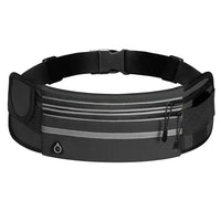 Mandotos Active Essentials waist bag with adjustable strap and multiple compartments, ideal for active lifestyles and outdoor activities.