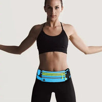 Mandotos Active Essentials waist bag with adjustable strap and multiple compartments for outdoor and athletic use