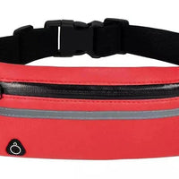 Mandotos Active Essentials waist bag with adjustable strap and multiple compartments, perfect for fitness and outdoor activities.