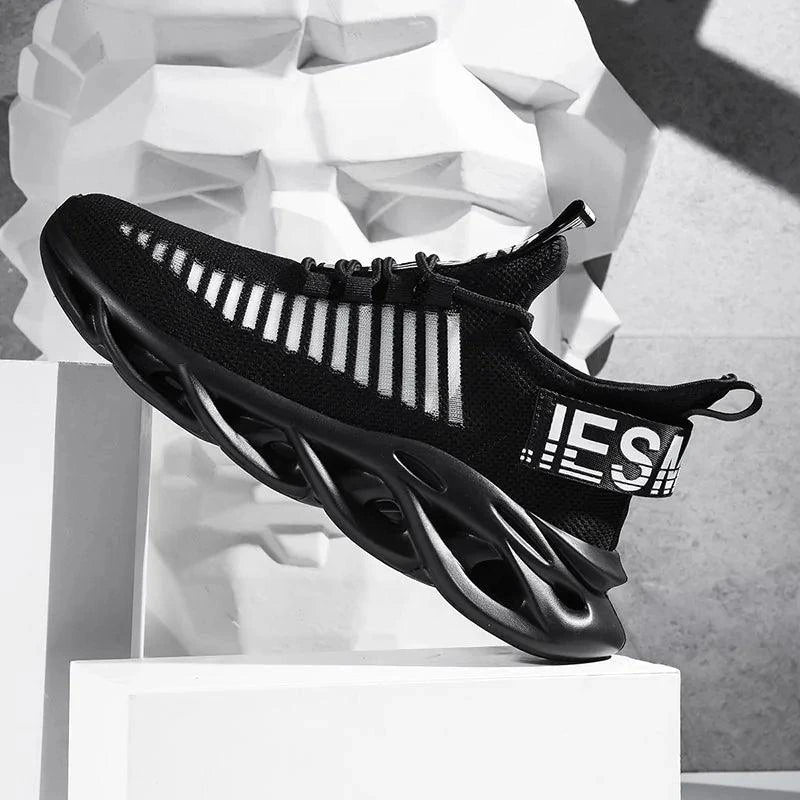 Mandotos men's advanced cushioning running shoes with breathable mesh upper and supportive sole for enhanced performance.