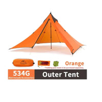 Mandotos Adventure Comfort camping tent set up outdoors, featuring durable fabric and spacious interior for outdoor adventures.