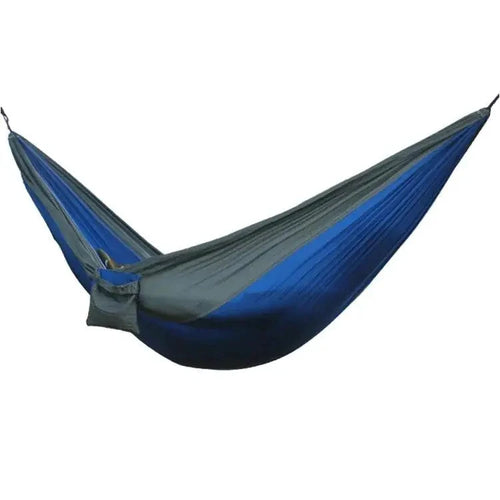 Mandotos Adventure Hammock Pack with lightweight hammock, straps, and carabiners for outdoor camping and relaxation.