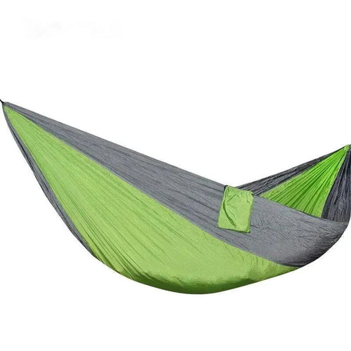Mandotos Adventure Hammock Pack with lightweight hammock, straps, and accessories for outdoor camping and relaxing.