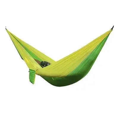 Mandotos Adventure Hammock Pack with lightweight hammock, straps, and accessories for outdoor camping and relaxation.