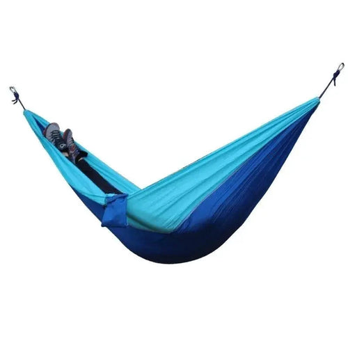 Mandotos Adventure Hammock Pack with lightweight hammock, straps, and accessories for outdoor camping and relaxation.