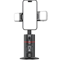 MANDOTOS AI 360° Facial Track Stabilizer capturing smooth, stabilized facial footage with advanced tracking technology.