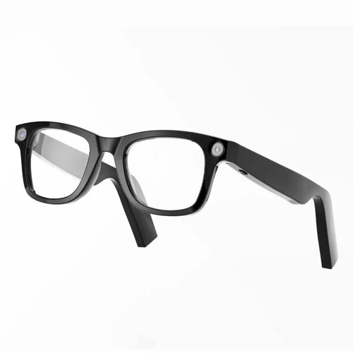 Mandotos AI Camera Smart Glasses with built-in camera, sleek design, and adjustable frames for hands-free photography and video recording.