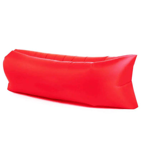 Mandotos AirLounge portable beach seat with cushioned design, perfect for relaxing comfortably outdoors.