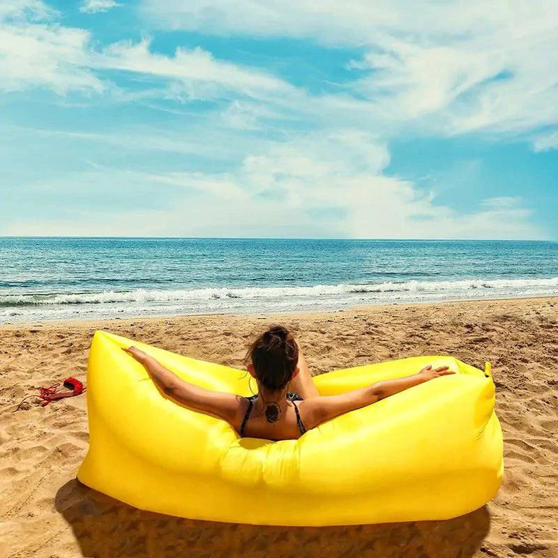 AirLounge Portable Beach Seat - Enjoy Ultimate Comfort & Relaxation Anywhere - MANDOTOS