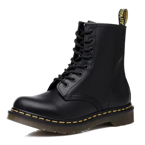All-Season Leather Boots - MANDOTOS