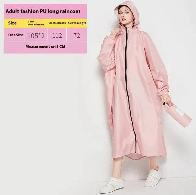 Mandotos all-weather cyclist raincoat in bright yellow, designed for outdoor biking and weather protection.