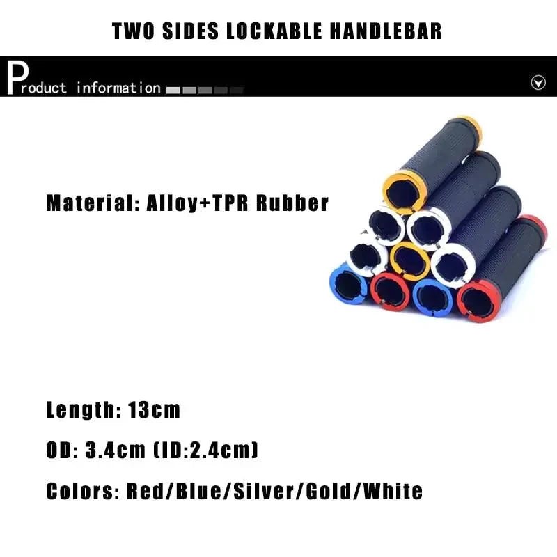 Alloy Ultimate Comfort Bike Grips for Unmatched Riding Experience - MANDOTOS