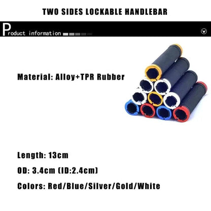 Alloy Ultimate Comfort Bike Grips for Unmatched Riding Experience - MANDOTOS