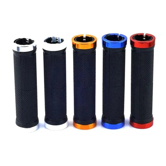 Mandotos Alloy Ultimate Comfort Bike Grips with ergonomic design for a comfortable and secure riding experience.