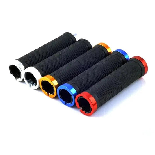 Mandotos Alloy Ultimate Comfort Bike Grips with ergonomic design for a smooth, secure riding experience on bicycles.