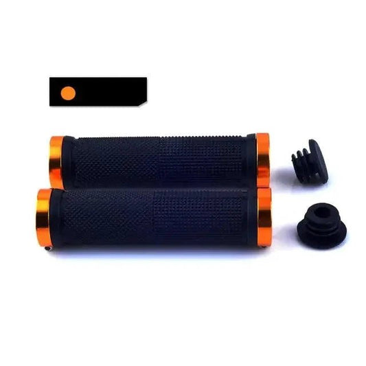 Mandotos Alloy Ultimate Comfort Bike Grips with ergonomic design for a secure, comfortable riding experience on bicycles.