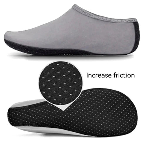 AquaFlex Unisex Water Shoes - Quick-Dry Beach Yoga Swim Socks - MANDOTOS