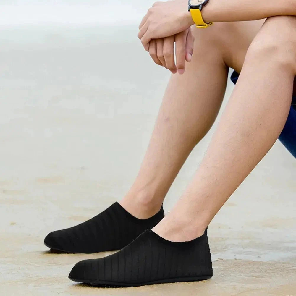 AquaFlex Unisex Water Shoes - Quick-Dry Beach Yoga Swim Socks - MANDOTOS
