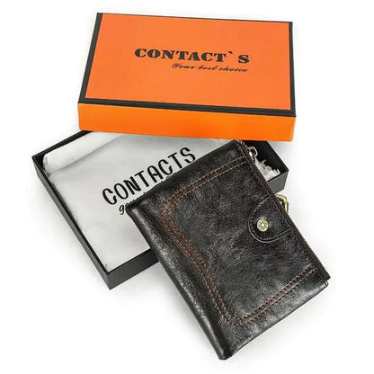 Authentic Leather Ladies' Wallet - MANDOTOS