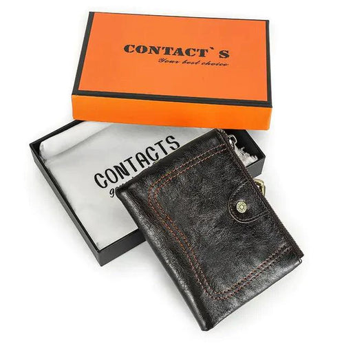 Authentic Leather Ladies' Wallet - MANDOTOS