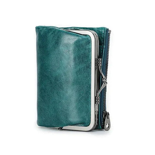 Authentic Leather Ladies' Wallet - MANDOTOS