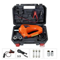 Mandotos Auto Electro-Lift Jack showing its compact design and control panel for vehicle lifting.
