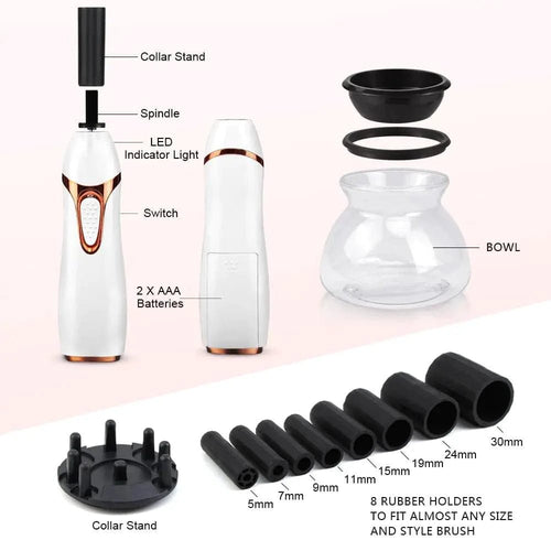Automatic Makeup Brush Cleaner - MANDOTOS