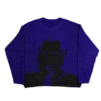 Mandotos women's autumn and winter sweater in cozy knit fabric, featuring a stylish design perfect for chilly weather.
