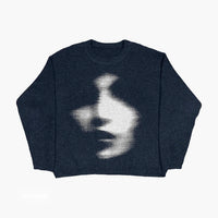 Mandotos women's autumn and winter sweater in cozy knit fabric, featuring a stylish design and long sleeves.