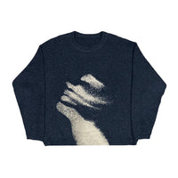 Mandotos women's autumn and winter sweater in cozy knit, featuring a stylish design and warm fit for cold weather.