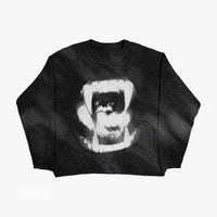 Mandotos women's autumn and winter sweater in cozy knit, featuring a stylish design perfect for cold weather wear.