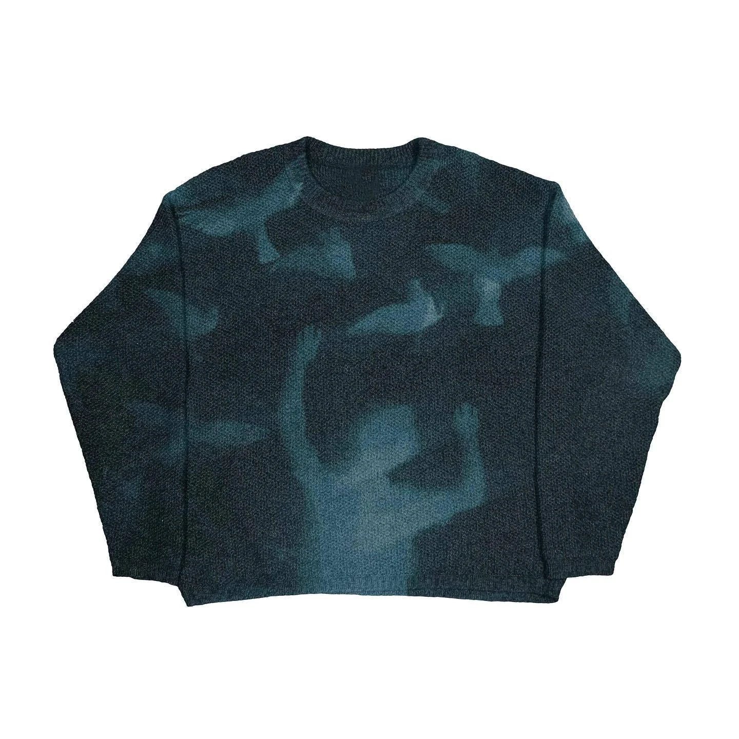 Mandotos women's autumn and winter sweater in cozy knit, featuring a stylish design and warm fit for cold weather.
