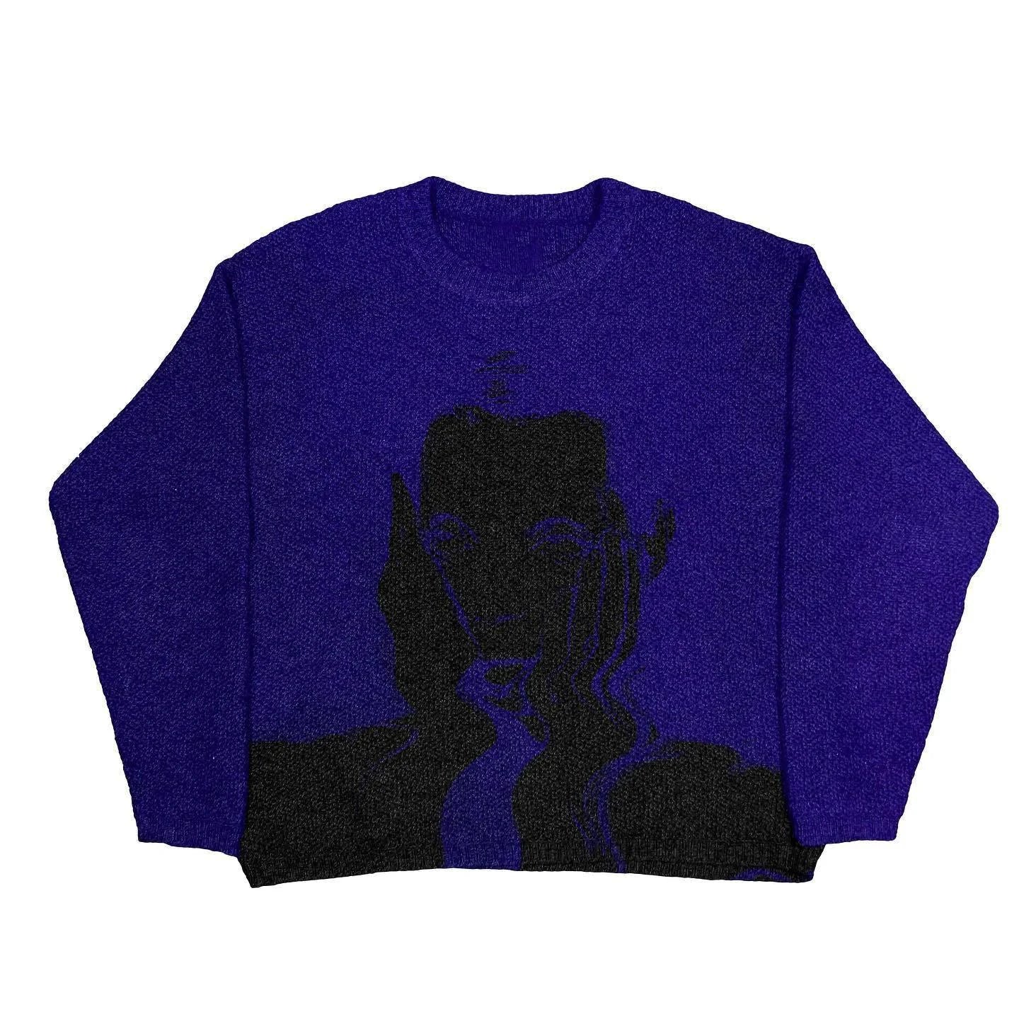 Mandotos women's autumn and winter sweater in cozy knit, featuring a stylish fit and seasonal colors.