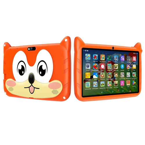BDF 7 Inch Kid Tablet Android 13, 4GB RAM 64GB ROM,1TB Expand,5G WiFi,4000MAH Battery,Dual Camera, Children's Gift Kids Software - MANDOTOS