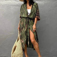 Mandotos Beach Chic Cover-Up with lightweight, flowy fabric perfect for sun-kissed beach adventures and effortless style.