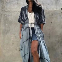 Mandotos Beach Chic Cover-Up with lightweight, breezy fabric, perfect for stylish sun-kissed beach adventures.