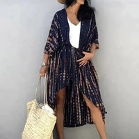 Mandotos Beach Chic Cover-Up with lightweight, flowy fabric, perfect for sun-kissed beach adventures and effortless summer style.