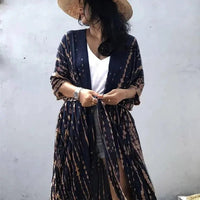 Mandotos Beach Chic Cover-Up with lightweight, breezy fabric, perfect for sun-kissed beach adventures and effortless summer style.